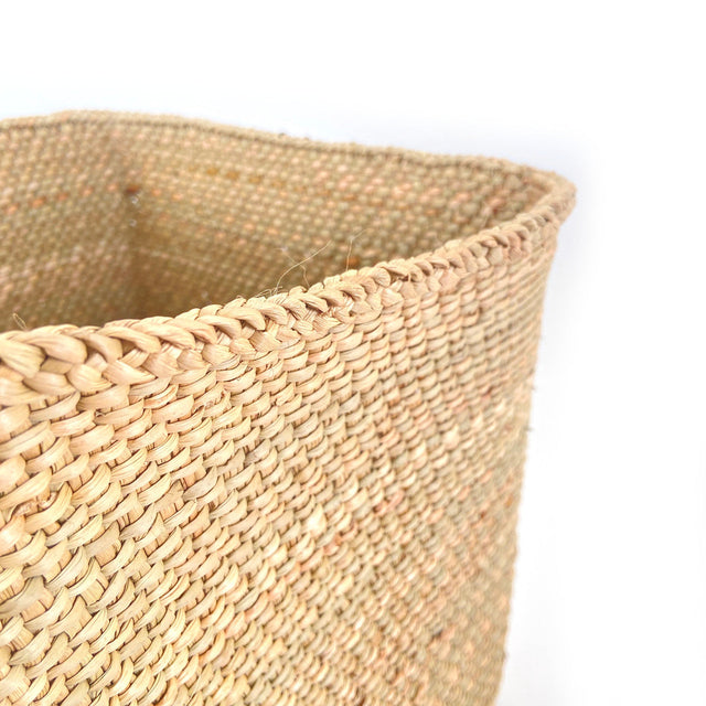 Square Natural Iringa Basket | BASKETS