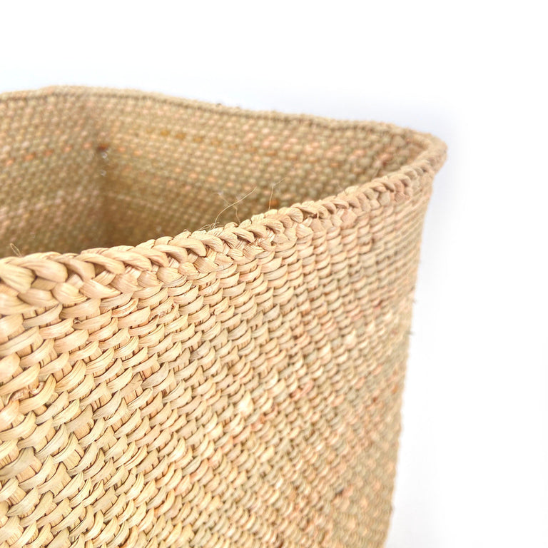 Square Natural Iringa Basket | BASKETS