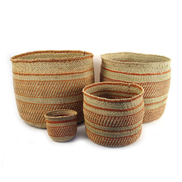 Auburn Stripe Iringa Basket | BASKETS