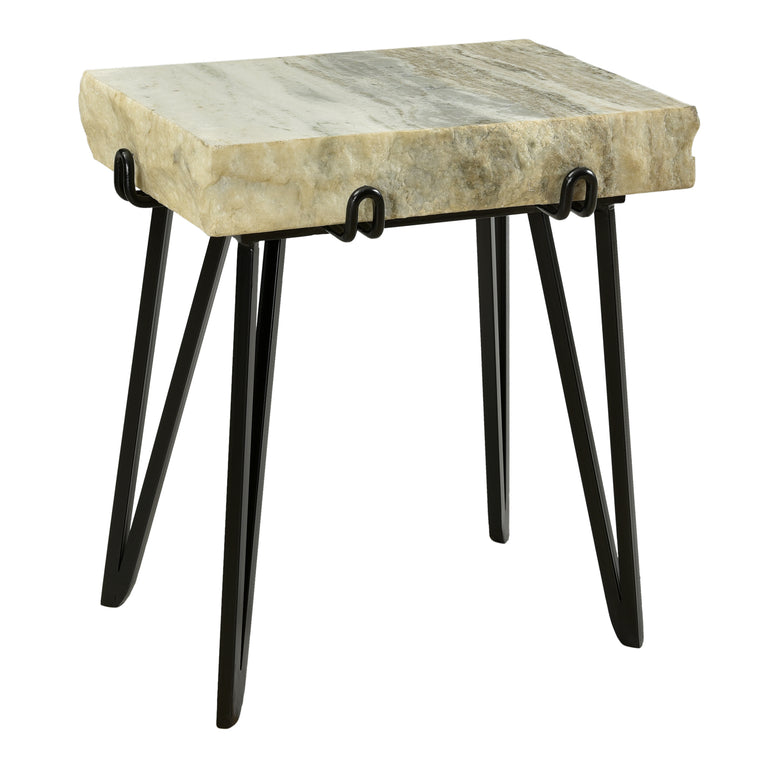 ALPERT ACCENT TABLE LIGHT BROWN
