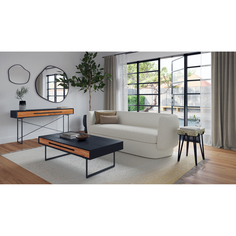 ALPERT ACCENT TABLE LIGHT BROWN