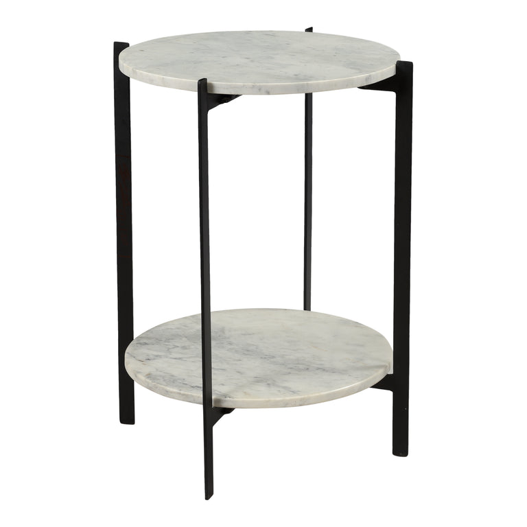 MELANIE ACCENT TABLE WHITE