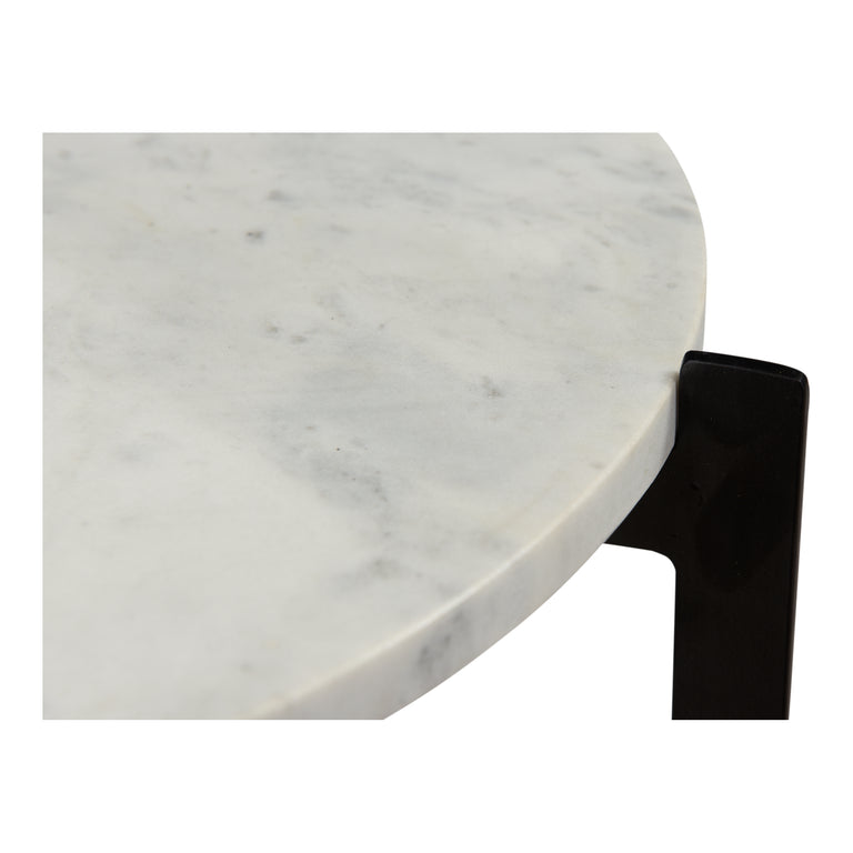 MELANIE ACCENT TABLE WHITE