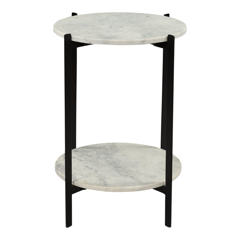 MELANIE ACCENT TABLE WHITE