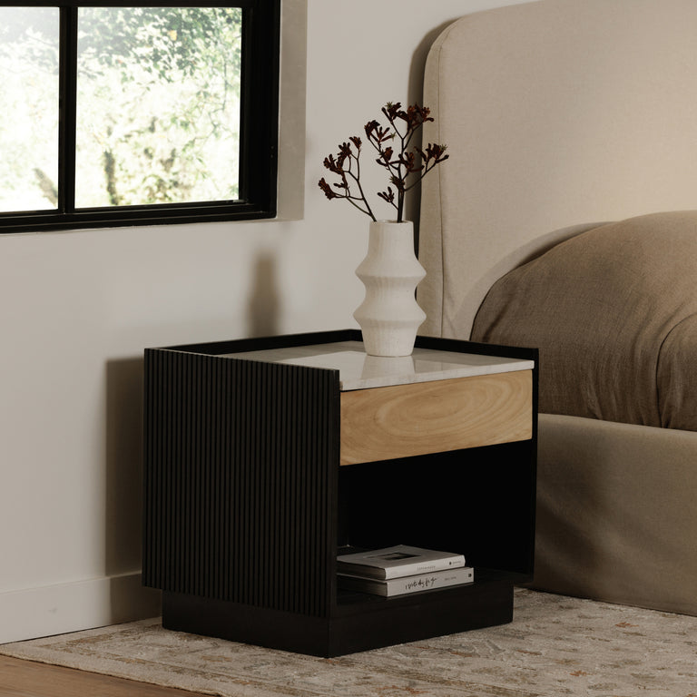CARTER NIGHTSTAND BLACK