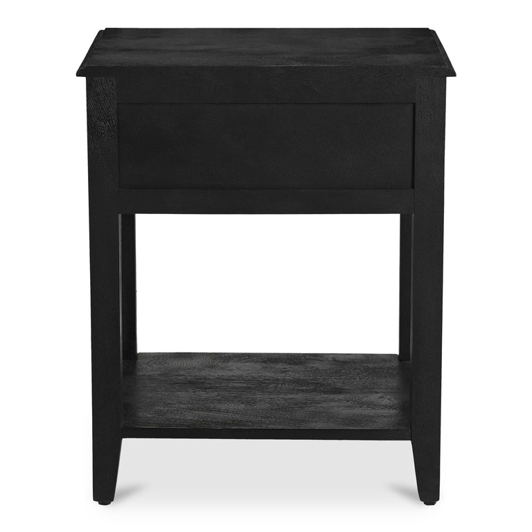 CORRINE NIGHTSTAND ANTIQUE BLACK
