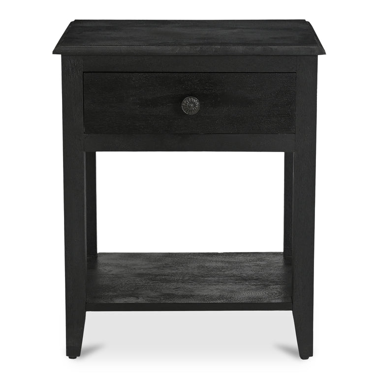 CORRINE NIGHTSTAND ANTIQUE BLACK
