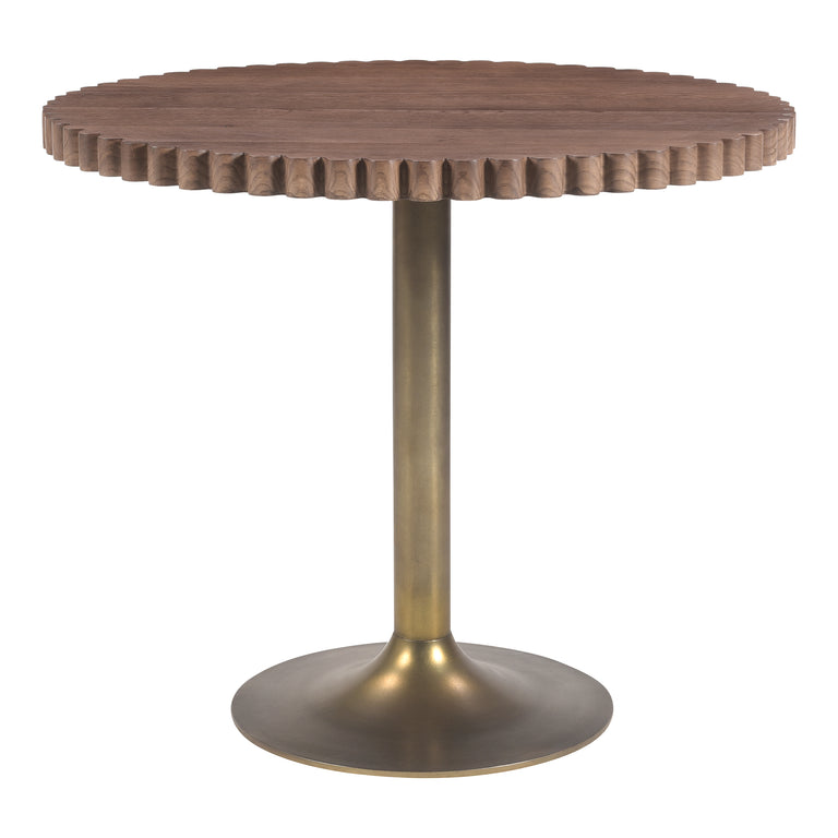 NOMI CAFE TABLE BROWN