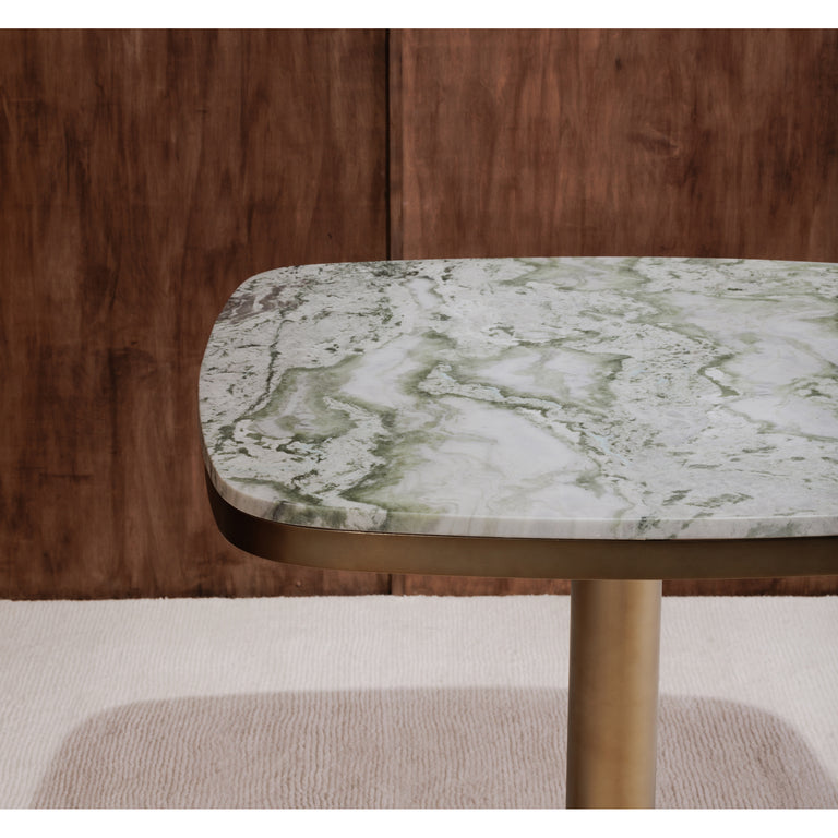 CELESTE CAFE TABLE GREEN ONYX MARBLE