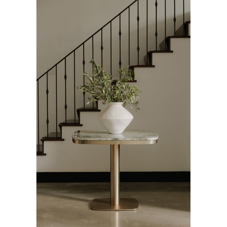 CELESTE CAFE TABLE GREEN ONYX MARBLE