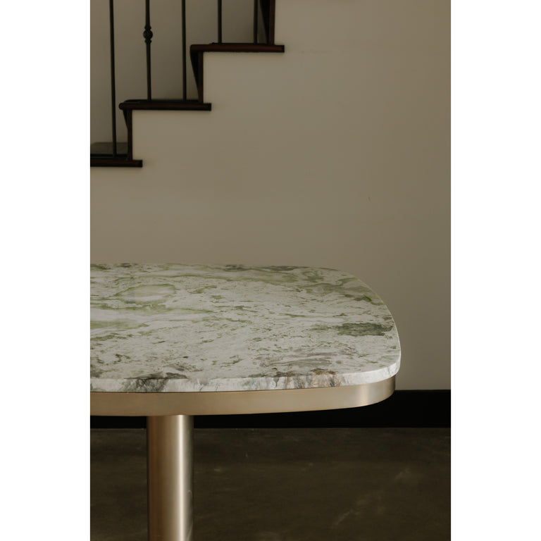 CELESTE CAFE TABLE GREEN ONYX MARBLE