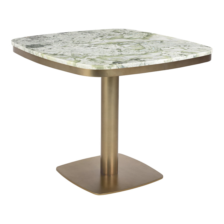 CELESTE CAFE TABLE GREEN ONYX MARBLE