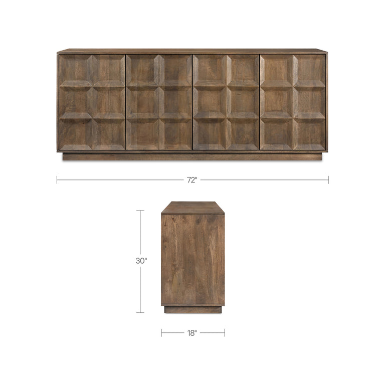 BOWEN SIDEBOARD DEEP BROWN