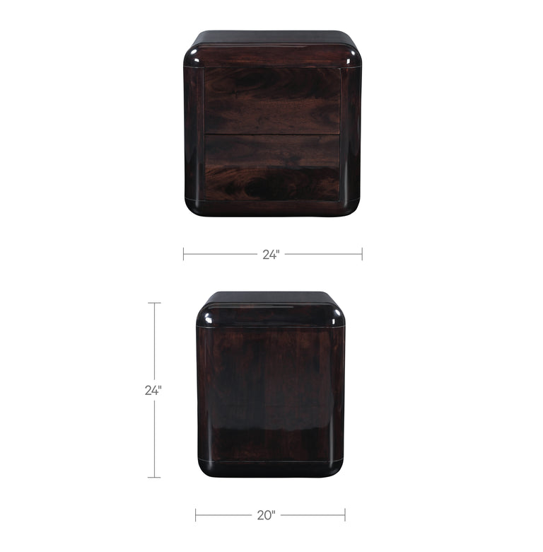 RORY NIGHTSTAND DARK BROWN