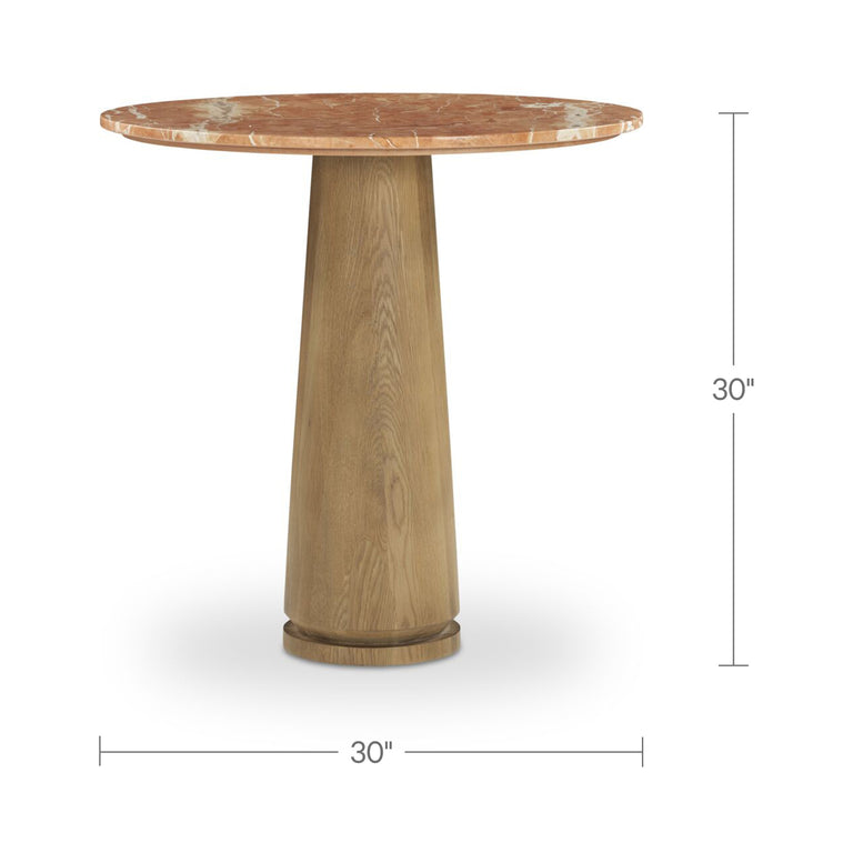 SAGE CAFE TABLE COSMOS MARBLE