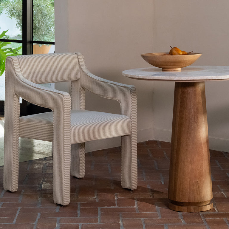 SAGE CAFE TABLE COSMOS MARBLE