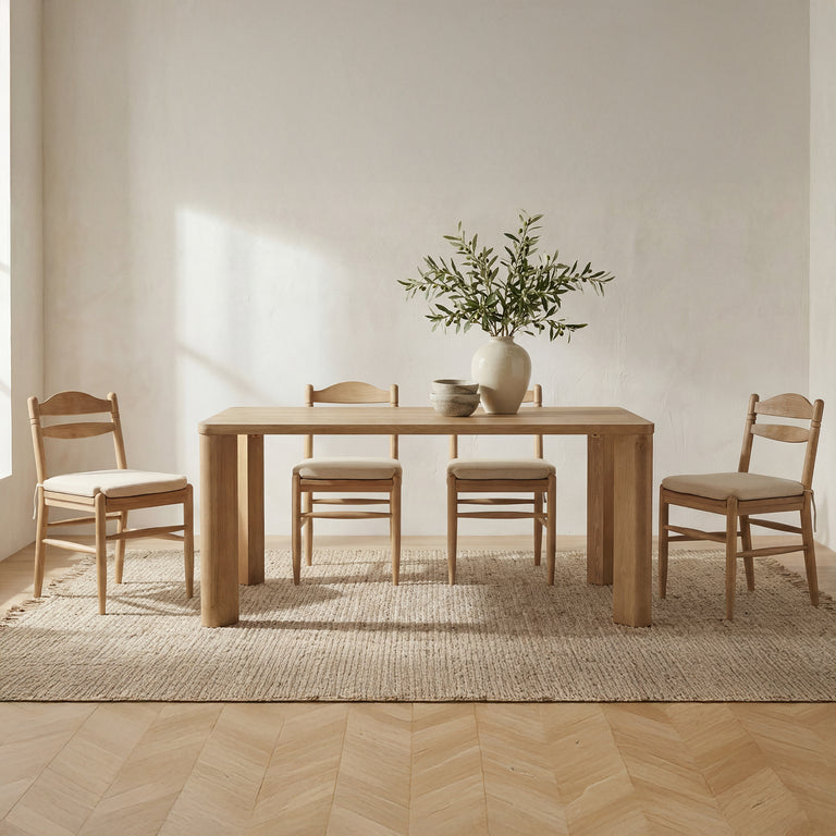 SEGMENT DINING TABLE PANTHER STONE BEIGE