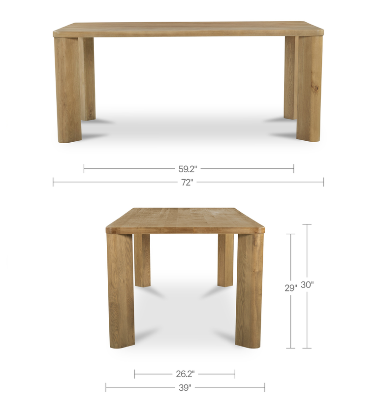 SEGMENT DINING TABLE PANTHER STONE BEIGE