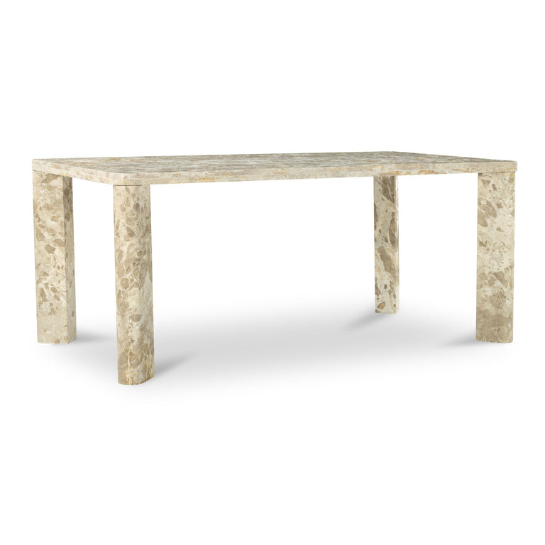 SEGMENT DINING TABLE PANTHER STONE BEIGE
