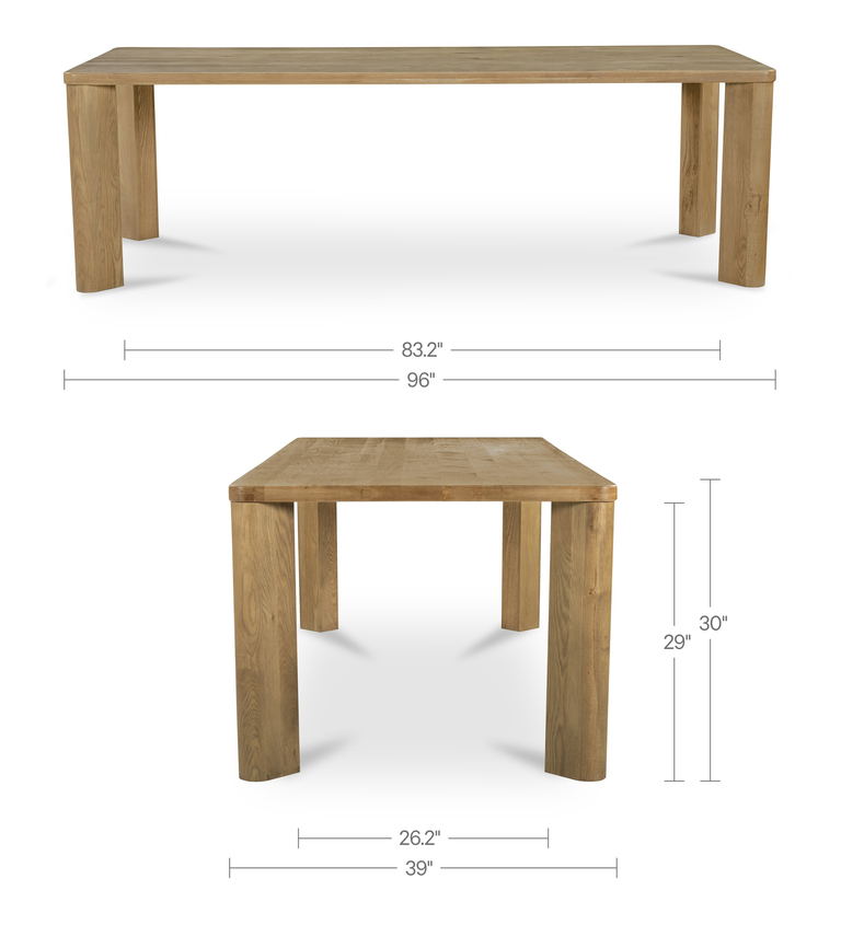 SEGMENT DINING TABLE PANTHER STONE BEIGE
