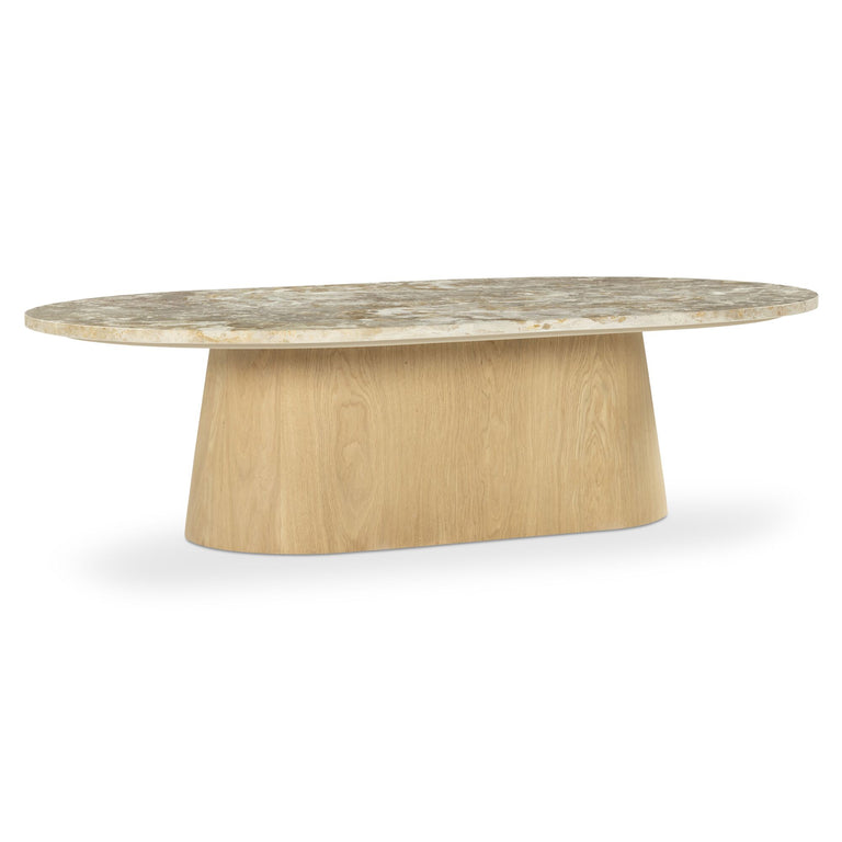 CARLY COFFEE TABLE PANTHER STONE