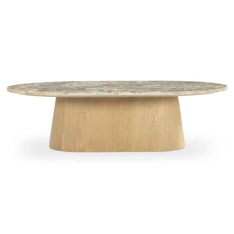 CARLY COFFEE TABLE PANTHER STONE