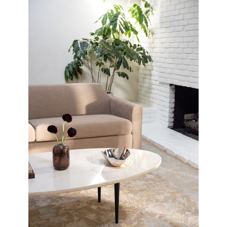 WINONA COFFEE TABLE BOTTICINO BEIGE MARBLE