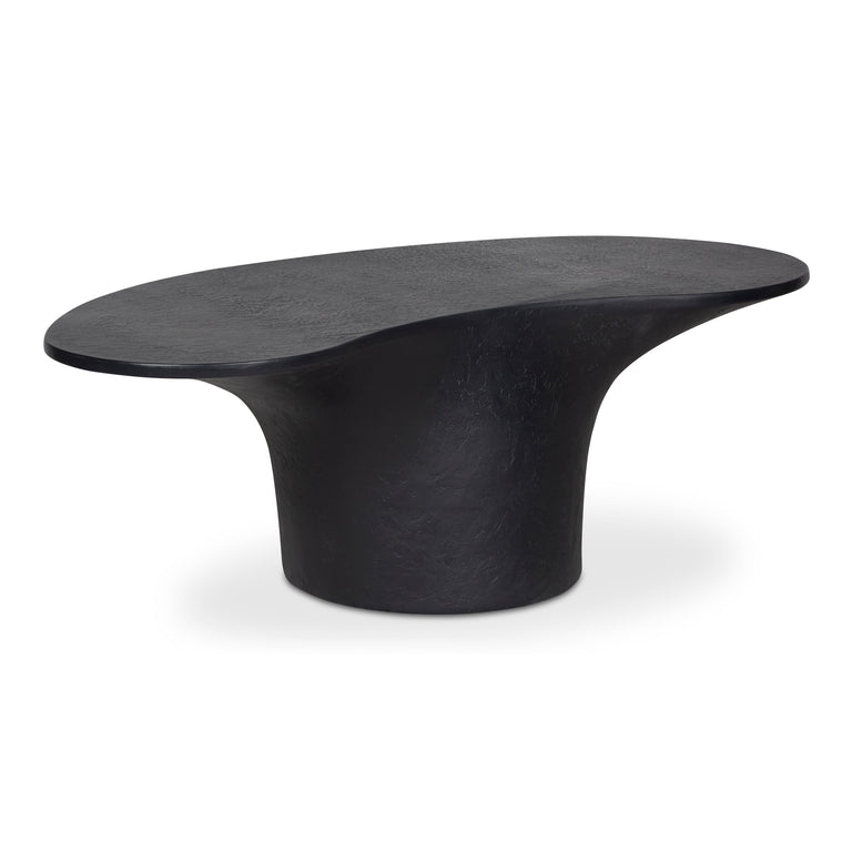 YUMI OUTDOOR COFFEE TABLE BLACK