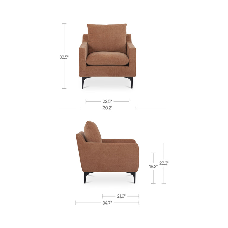 PARIS ARMCHAIR BLUE