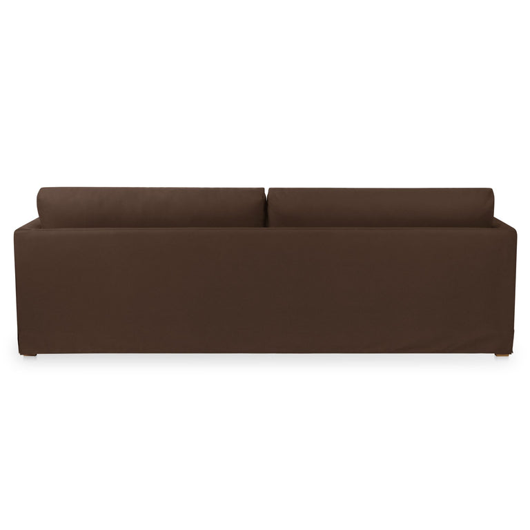 SHEA SOFA DARK BROWN