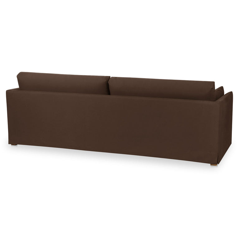 SHEA SOFA DARK BROWN