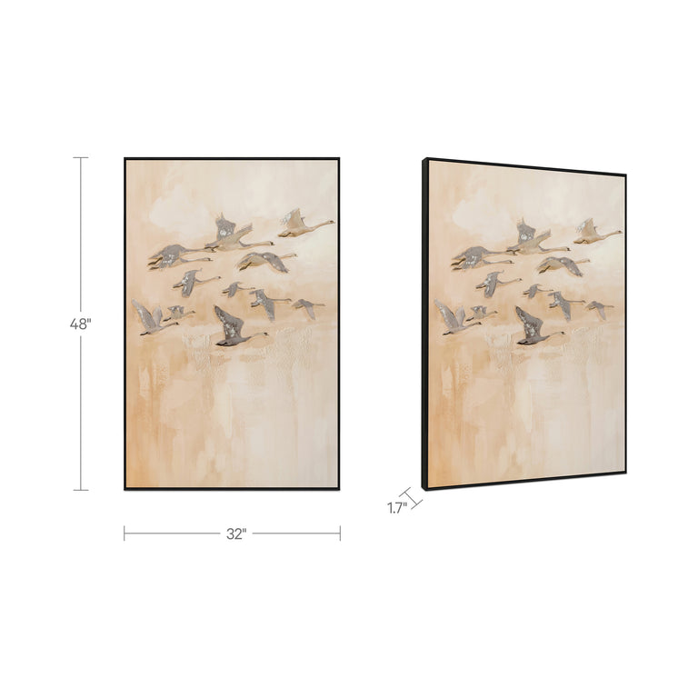 UNISON FRAMED PAINTING