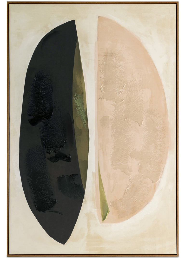 SAGE FRAMED PAINTING