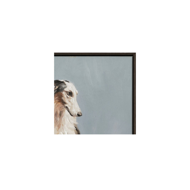 BLUE FRAMED PAINTING