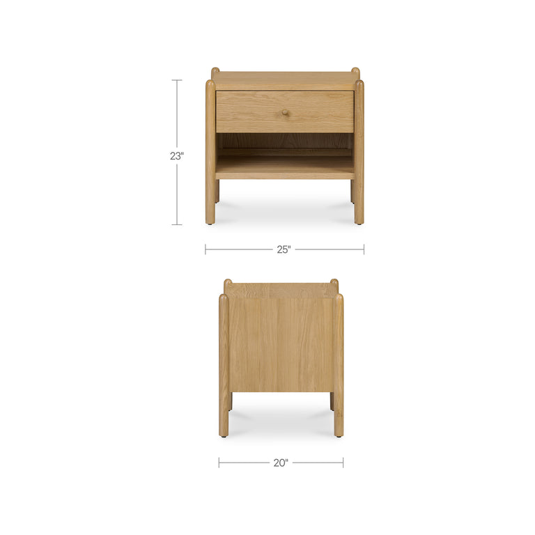 BILLY NIGHTSTAND NATURAL