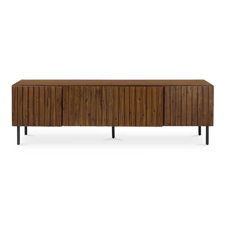 LINCOLN MEDIA CABINET BROWN