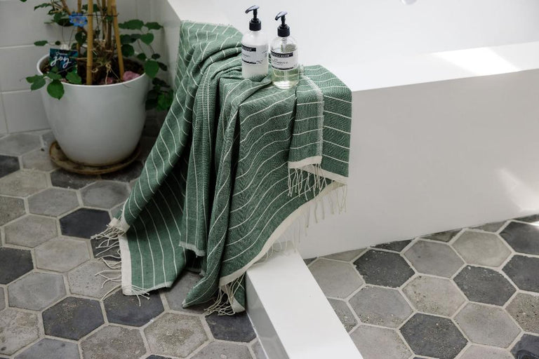 JAMMA HANDWOVEN ETHIOPIAN COTTON BATH TOWEL | BATH