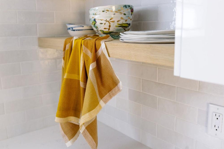 JANE HANDWOVEN ETHIOPIAN COTTON KITCHEN TOWEL | KITCHEN