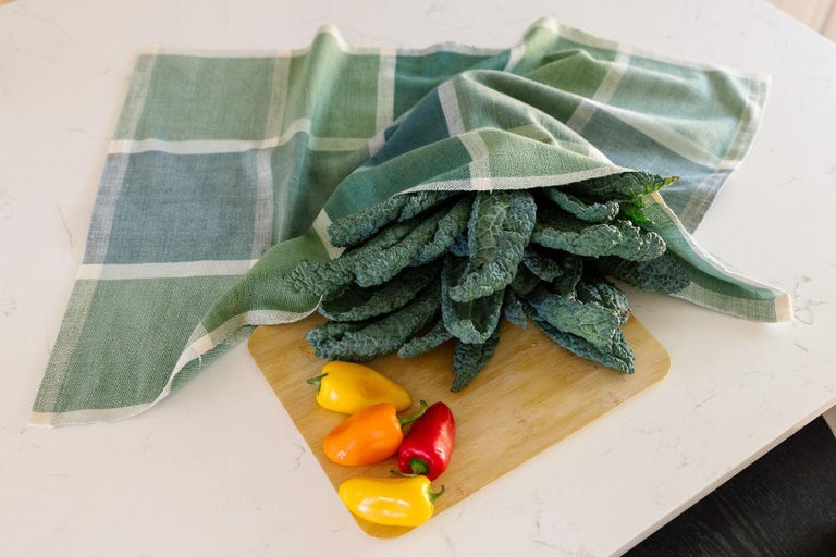 JANE HANDWOVEN ETHIOPIAN COTTON KITCHEN TOWEL | KITCHEN