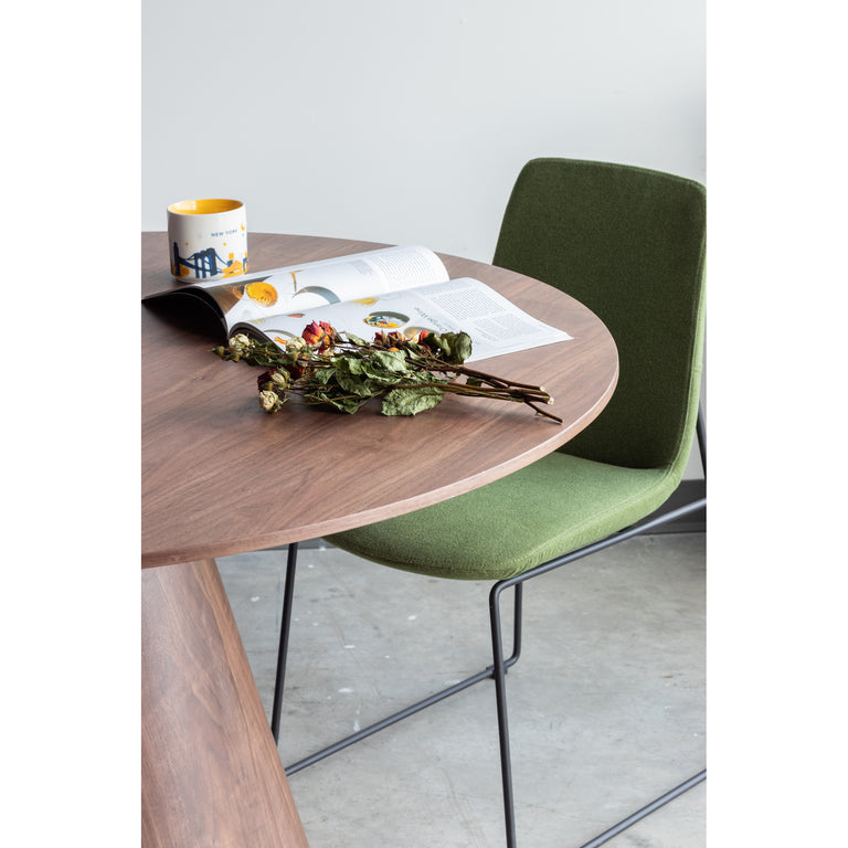 OTAGO 47 IN ROUND DINING TABLE WALNUT