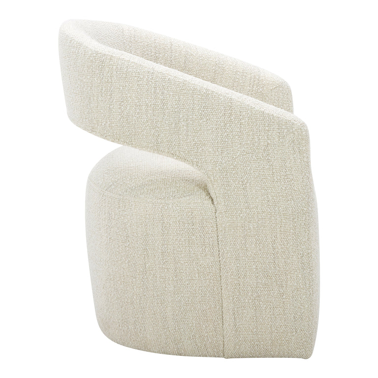 BARROW ROLLING DINING CHAIR AMBER GLOW