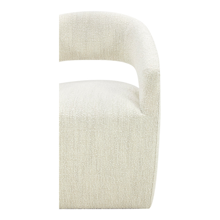 BARROW ROLLING DINING CHAIR AMBER GLOW