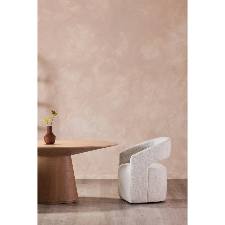 BARROW ROLLING DINING CHAIR AMBER GLOW