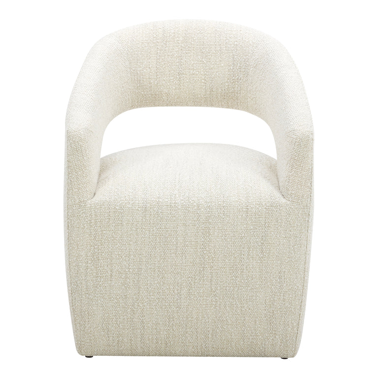 BARROW ROLLING DINING CHAIR AMBER GLOW