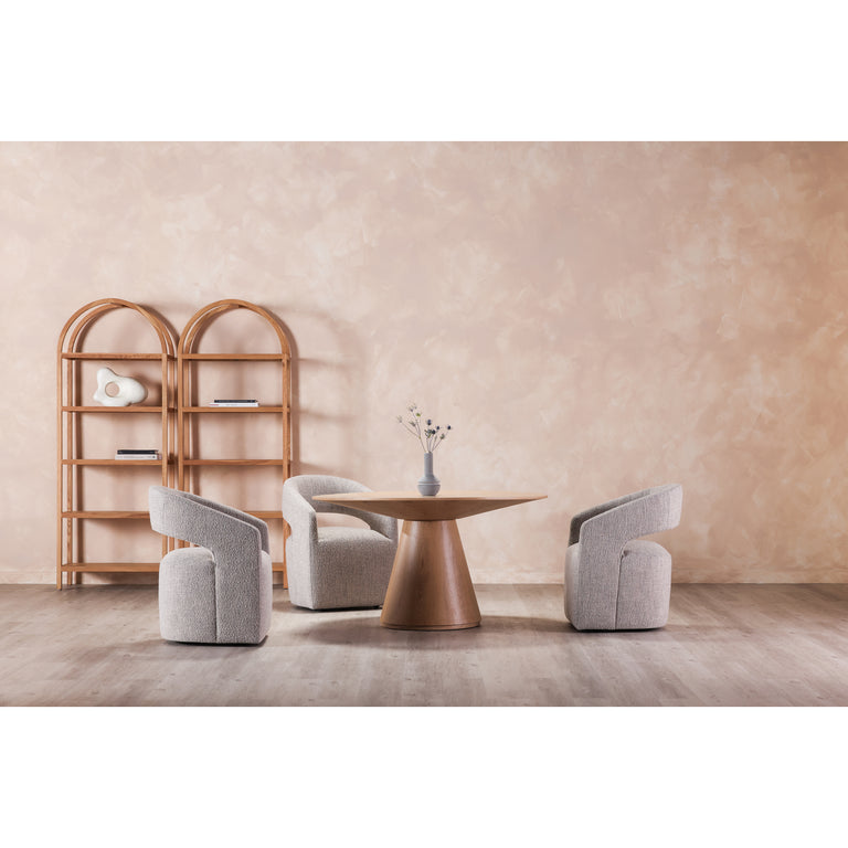 BARROW ROLLING DINING CHAIR AMBER GLOW