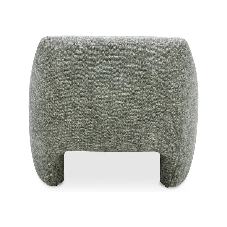 KENZIE ACCENT CHAIR SLATED MOSS