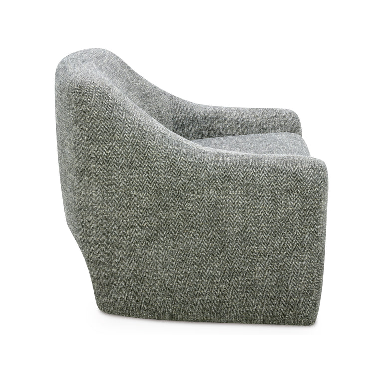KENZIE ACCENT CHAIR SLATED MOSS