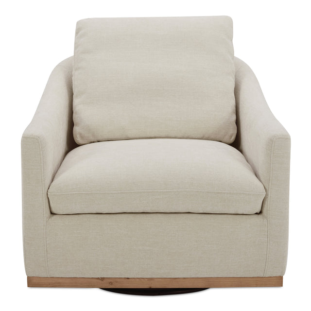LINDEN SWIVEL CHAIR SOFT BEIGE