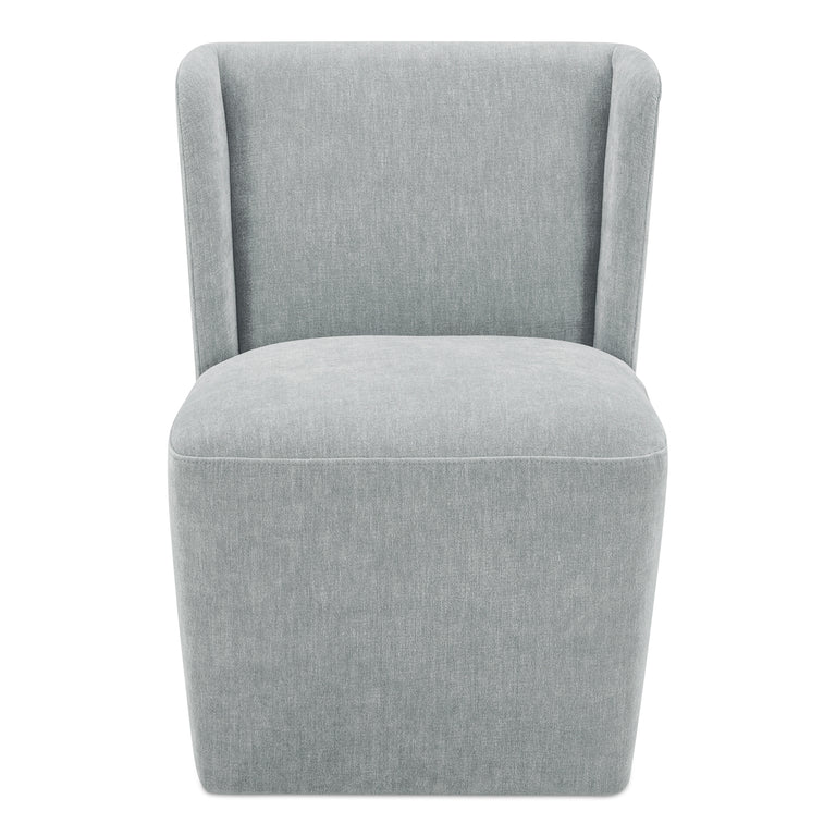 CORMAC ROLLING DINING CHAIR CREAM