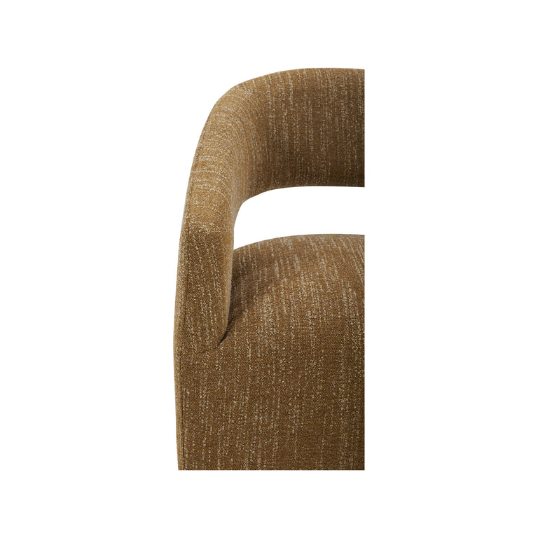 BARROW ROLLING DINING CHAIR AMBER GLOW